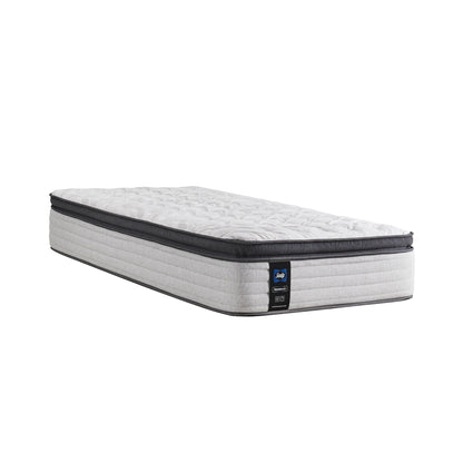 Materasso Sealy Posturepedic Spring Cranberry da 14 pollici con morbido cuscino superiore europeo