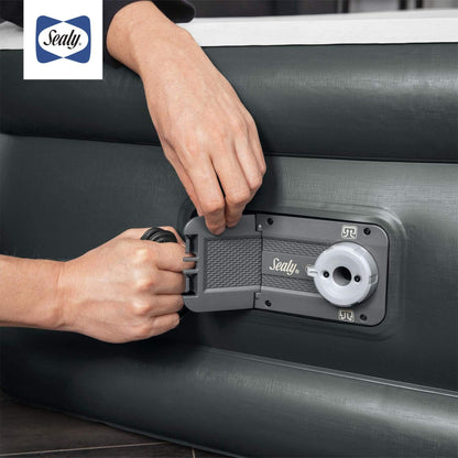 Materasso ad aria Sealy Tritech Twin Sized 20 per 2 persone con pompa AC integrata e borsa