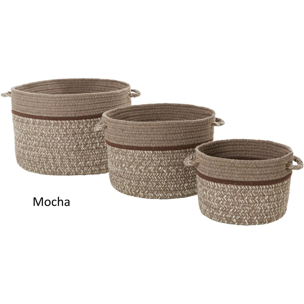 Cestino portaoggetti in misto lana Seaport