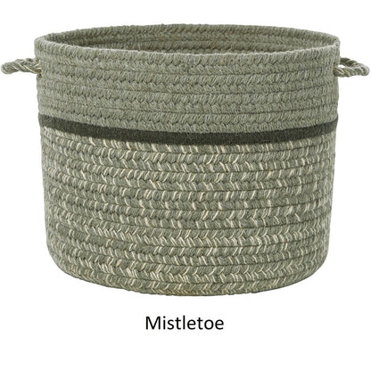 Cestino portaoggetti in misto lana Seaport