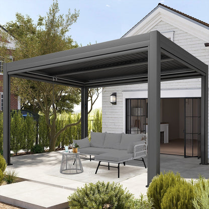 Set di divani componibili in vimini per conversazioni, set di mobili da giardino da 3 pezzi con cuscini spessi e tavolino da caffè in vetro temperato