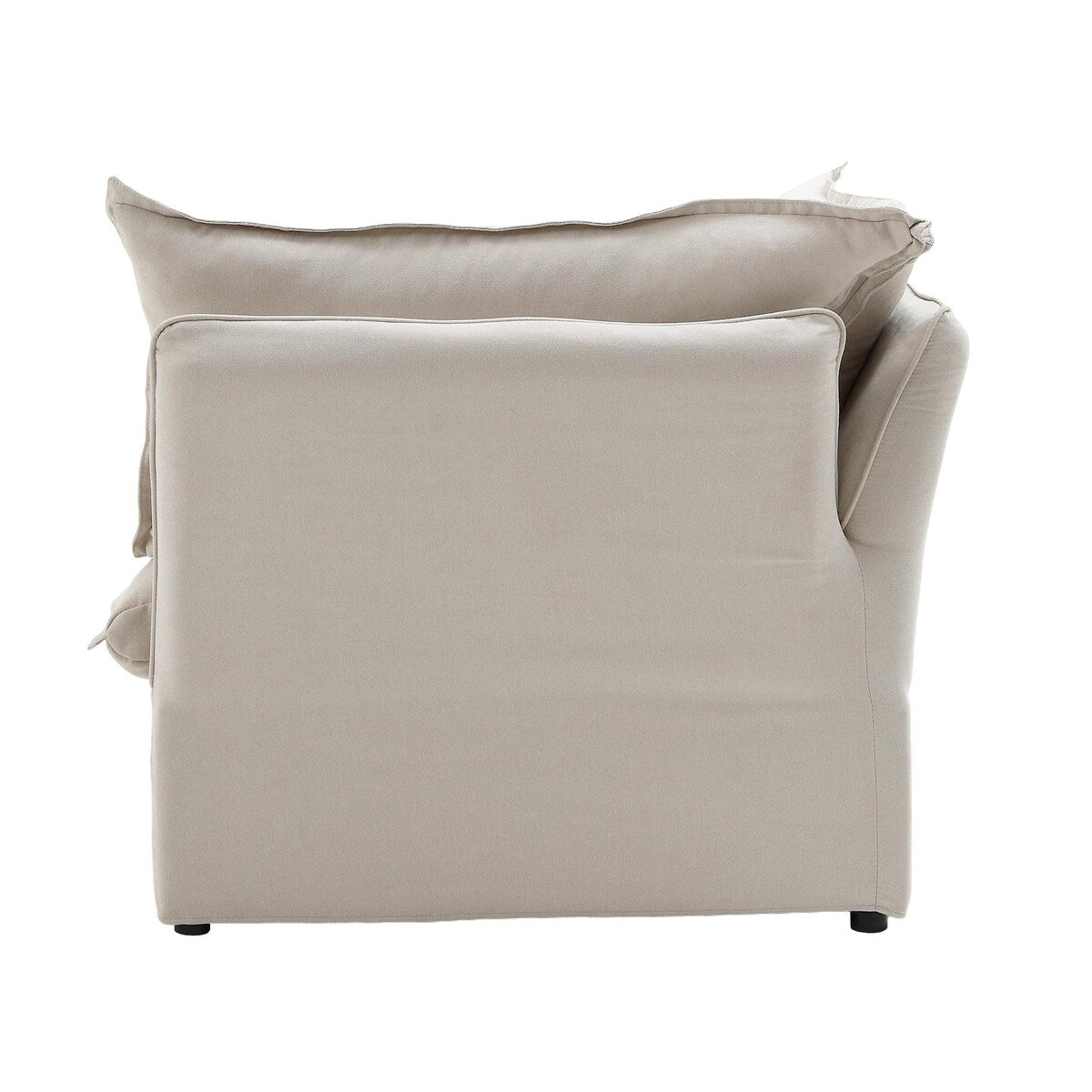 Divani componibili per soggiorno, divano componibile modulare a 4 posti, fodere dei cuscini rimovibili