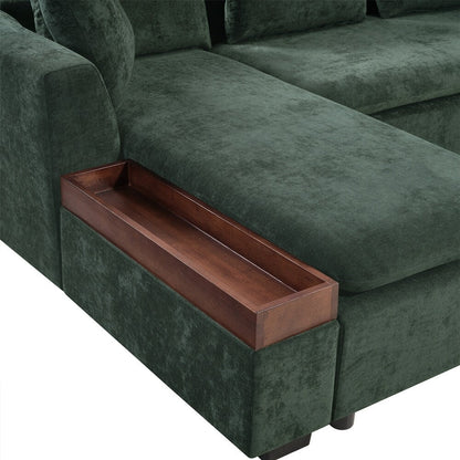 Divano componibile da 93,7 pollici, divano a L, divano imbottito