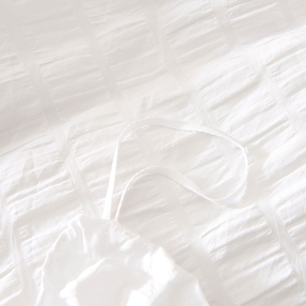 Set copripiumino in seersucker