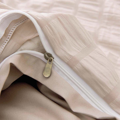 Set copripiumino in seersucker