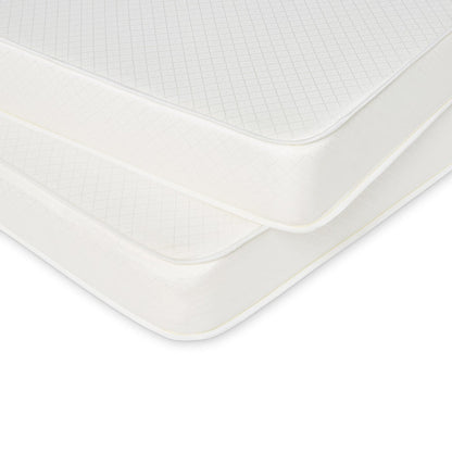 Seleziona il materasso matrimoniale reversibile di lusso da 6 pollici, in schiuma semirigida (confezione da 2)