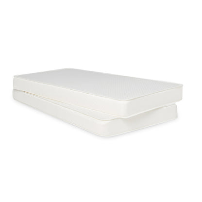Seleziona il materasso matrimoniale reversibile di lusso da 6 pollici, in schiuma semirigida (confezione da 2)