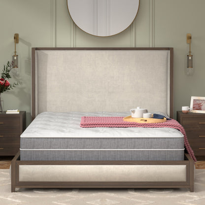 Seleziona il materasso ibrido trapuntato in memory foam gel di lusso medio da 14 pollici