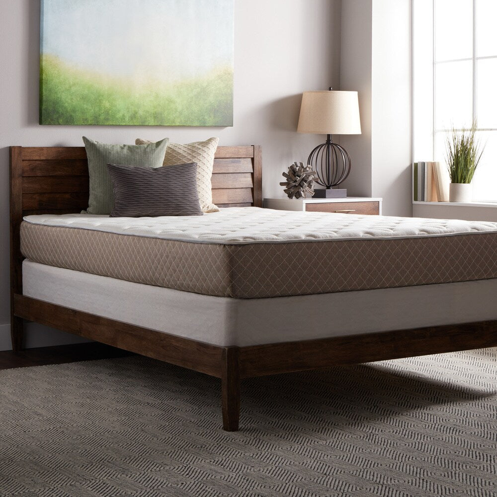 Seleziona il set di materassi in schiuma trapuntata di lusso da 10 pollici, di media rigidità