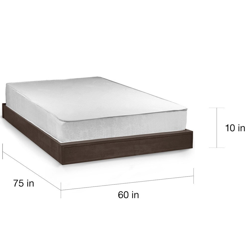 Seleziona il materasso in memory foam gel reversibile di lusso da 10 pollici, di media rigidità