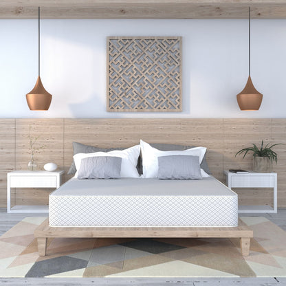 Seleziona il materasso in schiuma rigida reversibile e ribaltabile di lusso da 10 pollici