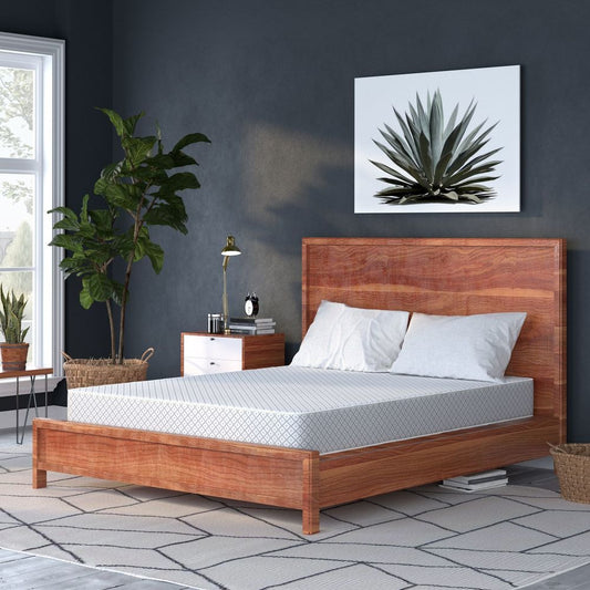 Materasso in schiuma semirigida Select Luxury Reversible Comfort da 8 pollici - Bianco