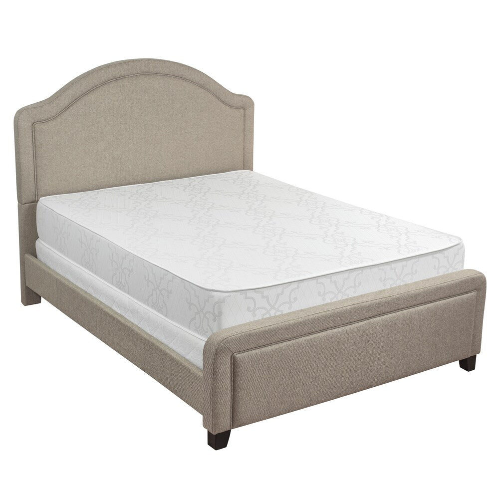 Seleziona il materasso in schiuma Cal King-size reversibile di lusso, medio-rigido, da 10 pollici