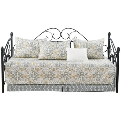 Set copriletto da giorno Serenta in misto cotone, 6 pezzi - 75 x 39