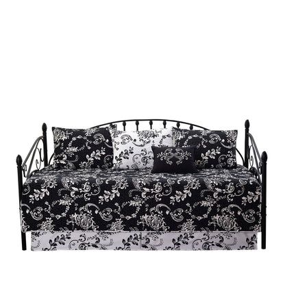 Set copriletto da giorno Serenta in misto cotone, 6 pezzi - 75 x 39