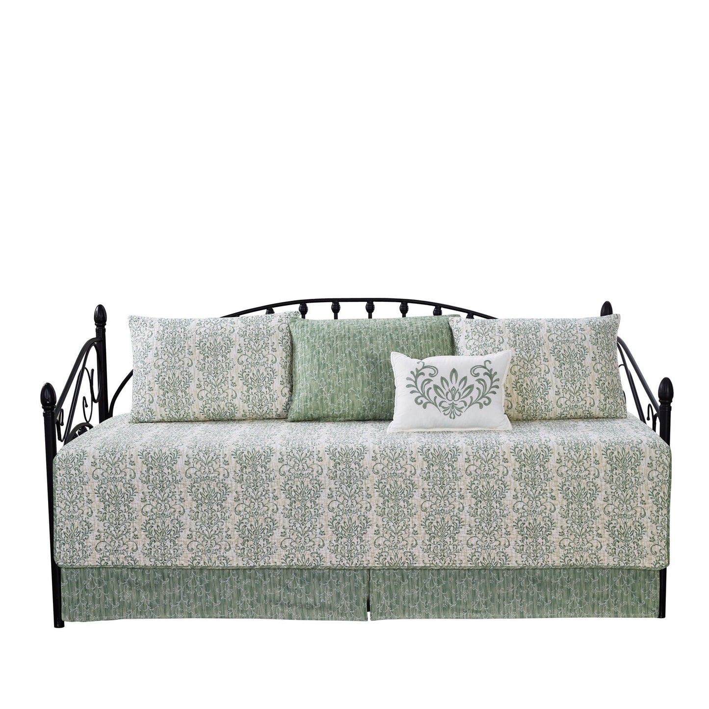 Set copriletto da giorno Serenta in misto cotone, 6 pezzi - 75 x 39