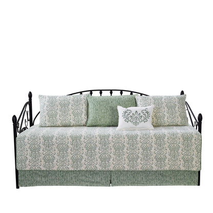 Set copriletto da giorno Serenta in misto cotone, 6 pezzi - 75 x 39