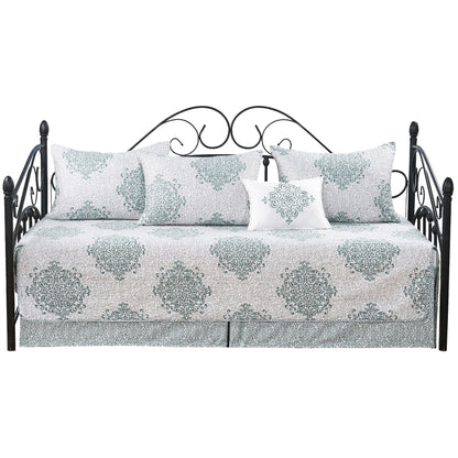 Set copriletto da giorno Serenta in misto cotone, 6 pezzi - 75 x 39