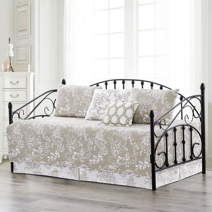 Set copriletto da giorno Serenta in misto cotone, 6 pezzi - 75 x 39