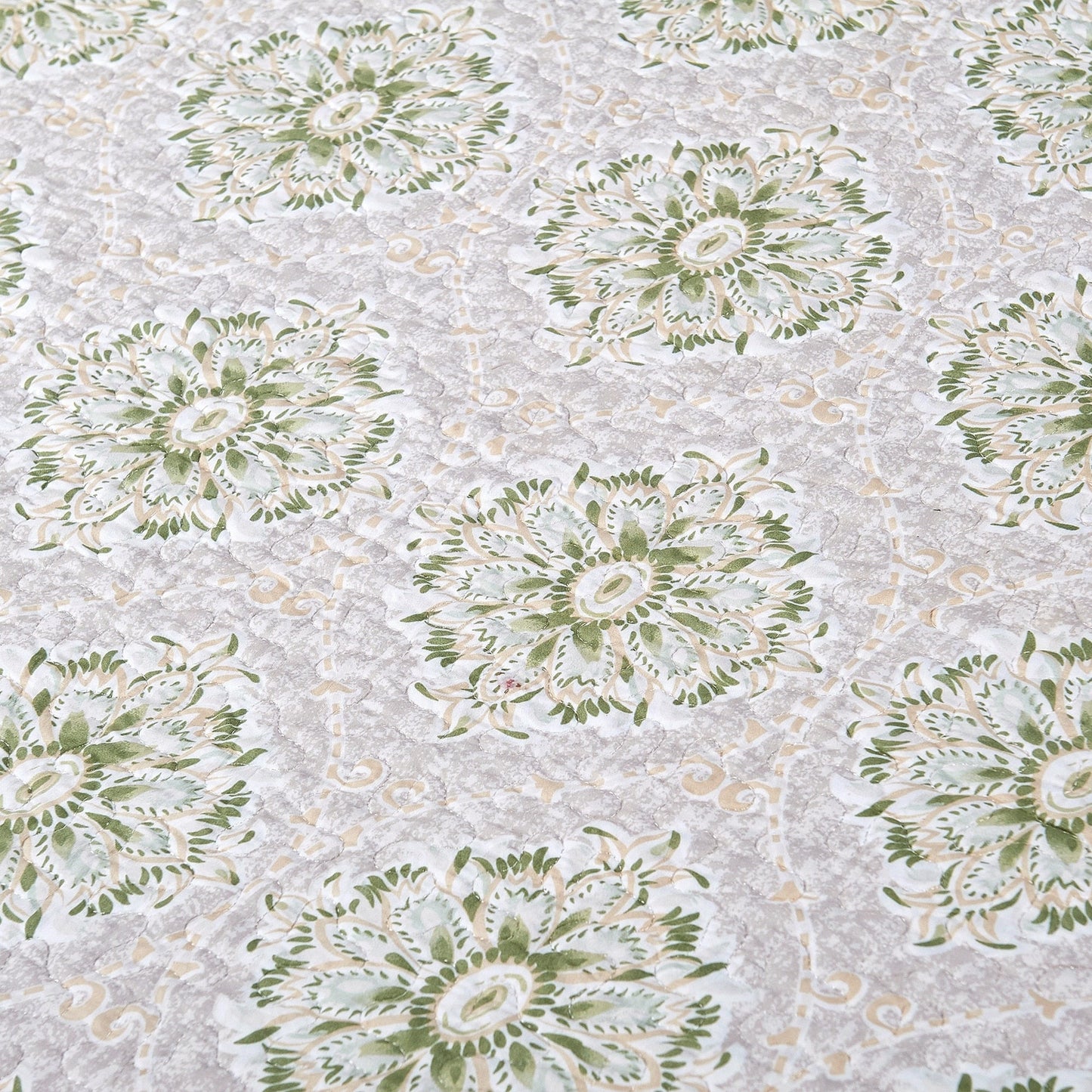 Set copriletto da giorno Serenta in misto cotone, 6 pezzi - 75 x 39