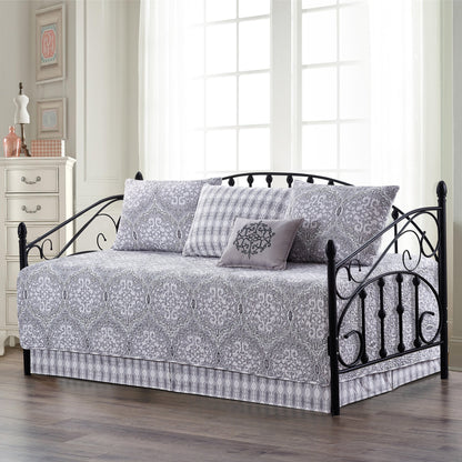 Set copriletto da giorno Serenta in misto cotone, 6 pezzi - 75 x 39