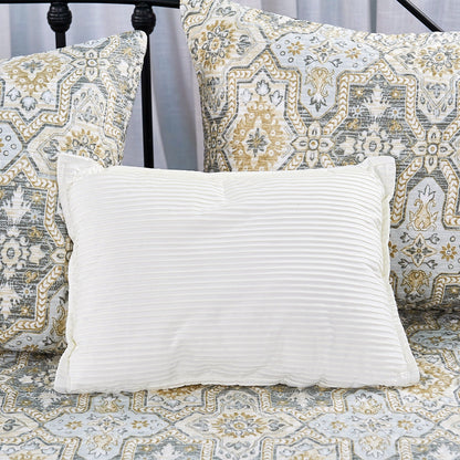 Set copriletto da giorno Serenta in misto cotone, 6 pezzi - 75 x 39