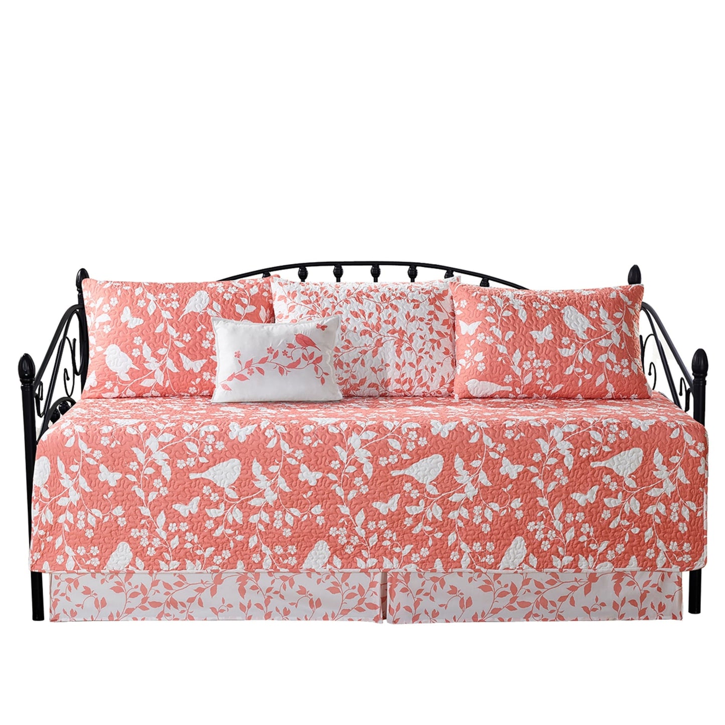 Set copriletto da giorno Serenta in misto cotone, 6 pezzi - 75 x 39