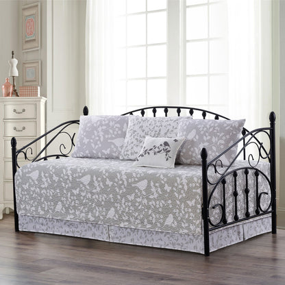 Set copriletto da giorno Serenta in misto cotone, 6 pezzi - 75 x 39