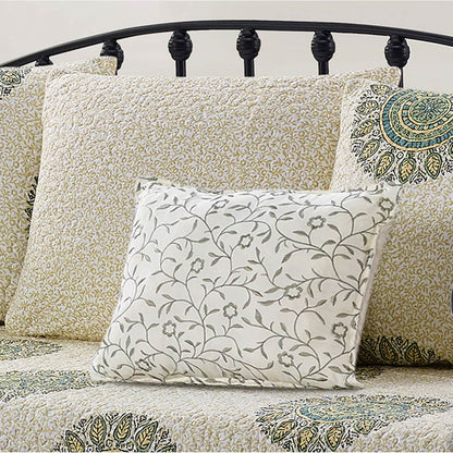 Set copriletto da giorno Serenta in misto cotone, 6 pezzi - 75 x 39