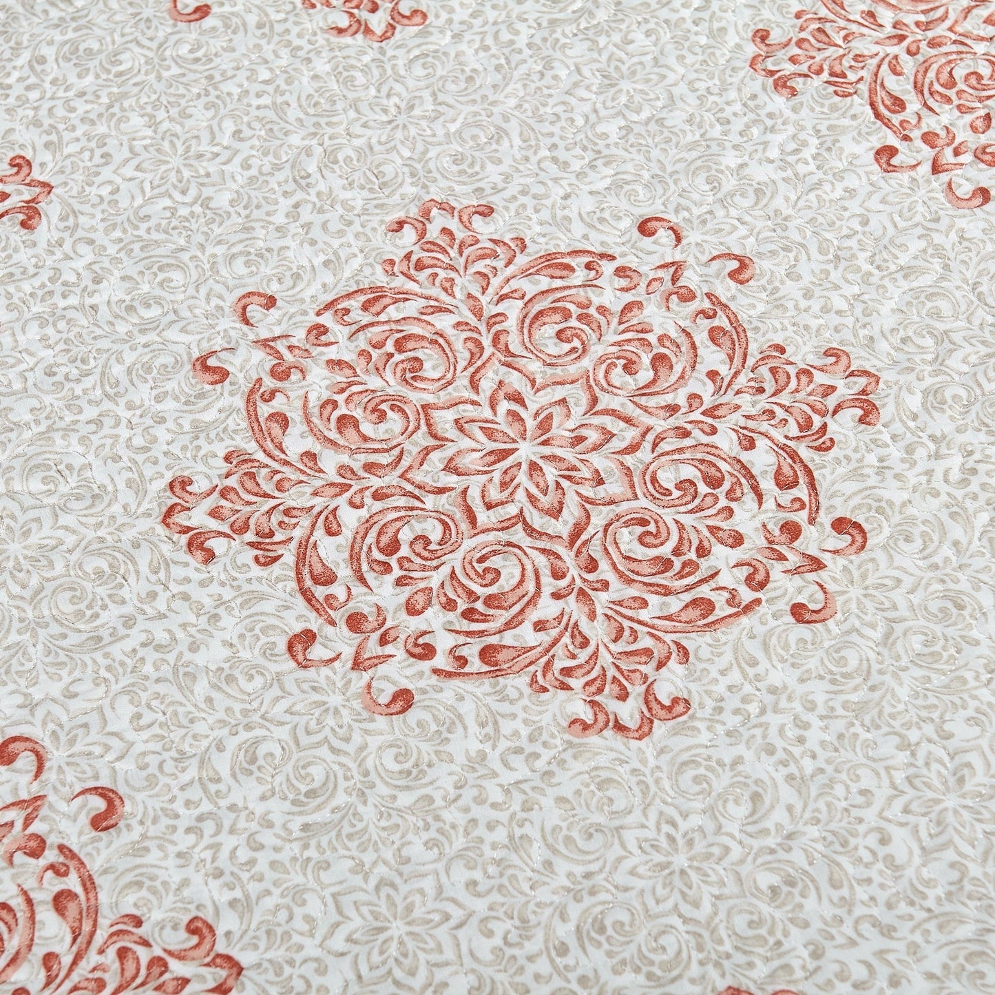 Set copriletto da giorno Serenta in misto cotone, 6 pezzi - 75 x 39