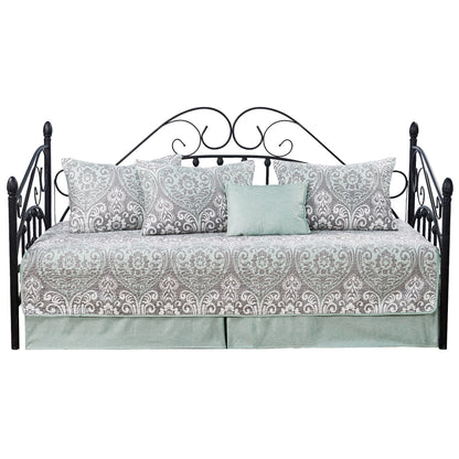 Set copriletto da giorno Serenta in misto cotone, 6 pezzi - 75 x 39