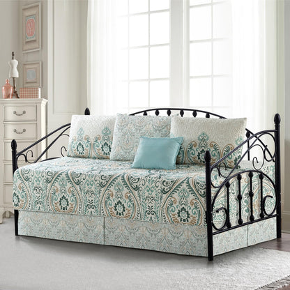 Set copriletto da giorno Serenta in misto cotone, 6 pezzi - 75 x 39