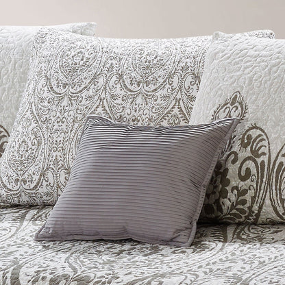 Set copriletto da giorno Serenta in misto cotone, 6 pezzi - 75 x 39