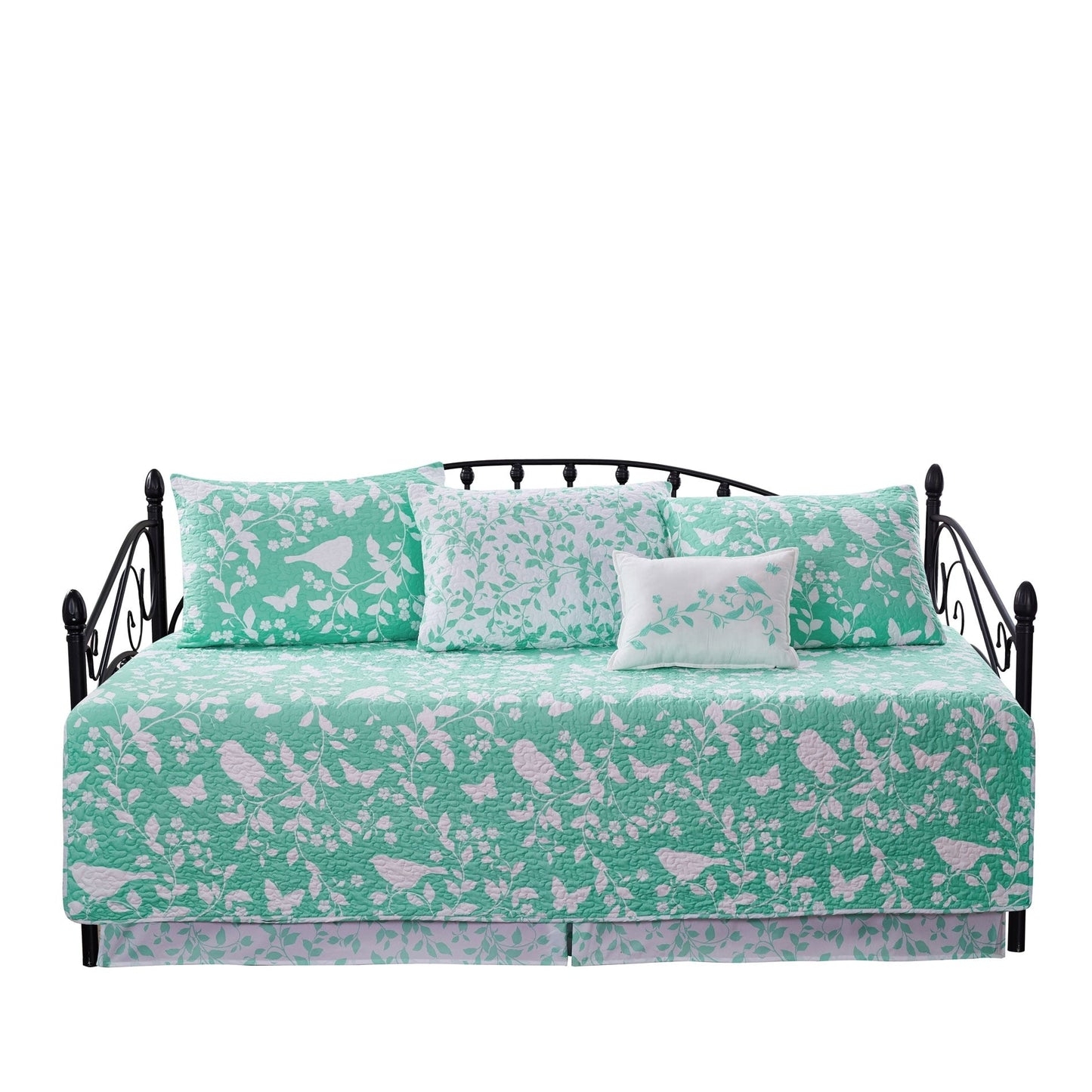 Set copriletto da giorno Serenta in misto cotone, 6 pezzi - 75 x 39