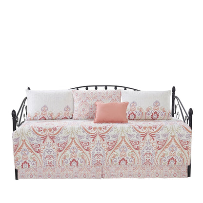 Set copriletto da giorno Serenta in misto cotone, 6 pezzi - 75 x 39