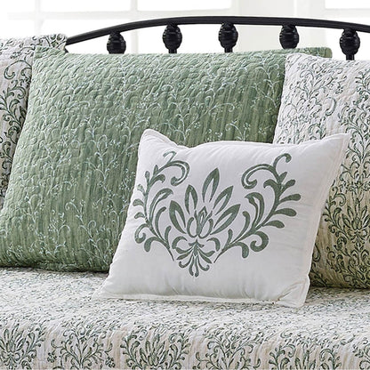 Set copriletto da giorno Serenta in misto cotone, 6 pezzi - 75 x 39