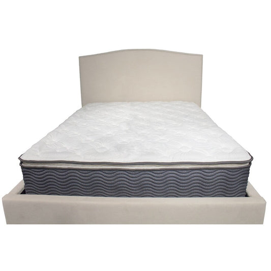 Materasso ibrido full size Series 3 con memory foam 12 gel e pillow-top