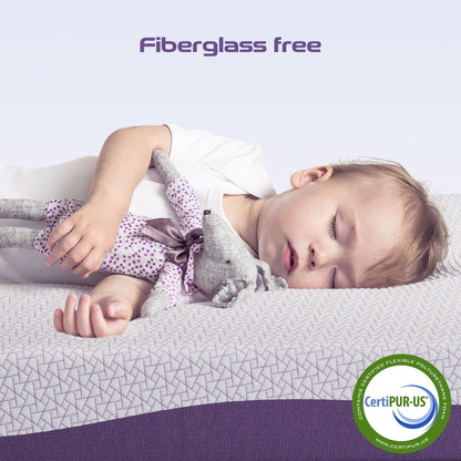 Materasso in memory foam con infusione di gel Sersper da 10 pollici, rigidità media, adatto per letti regolabili