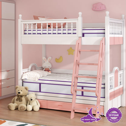 Materasso ibrido Sersper da 10 pollici con memory foam e molle insacchettate di medie dimensioni