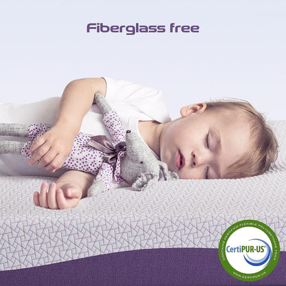 Materasso in memory foam al gel di carbone di bambù da 14 pollici, adatto per letto regolabile