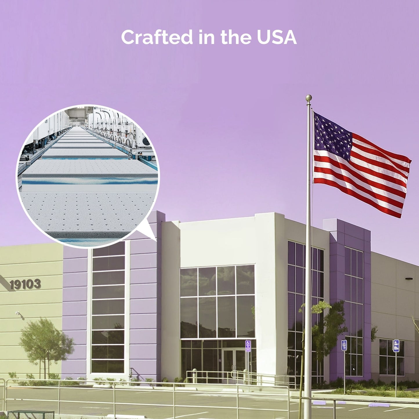 Materasso in memory foam con gel di rame, 14 pollici, di media rigidità, per alleviare la schiena e la pressione - Certificato CertiPUR-US