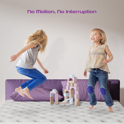 Materasso ibrido Sersper in memory foam e molle interne di medie dimensioni da 8 pollici, materasso Pillow Top