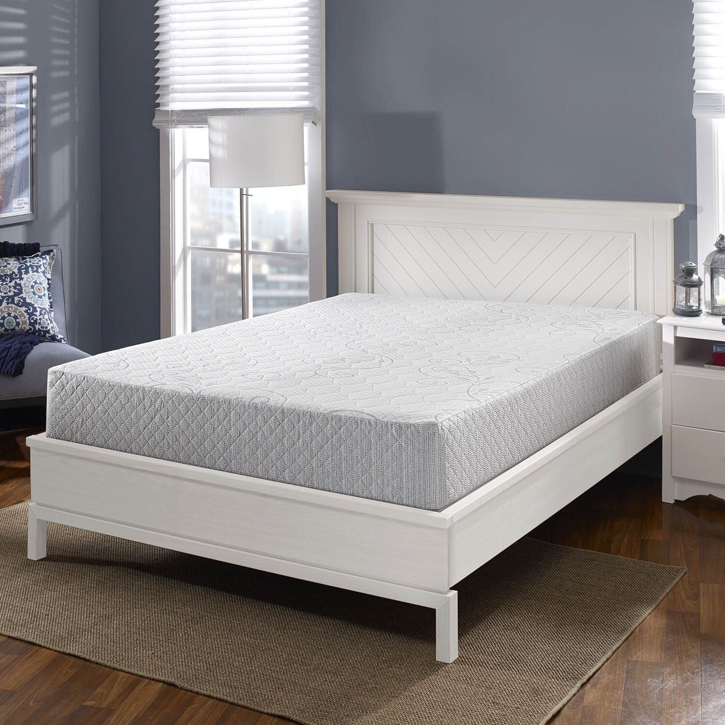 Materasso in memory foam gel Touch of Comfort da 10 pollici per letto singolo