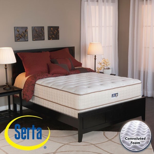 Materasso e set di molle insacchettate Serta Alleene Plush California King-size