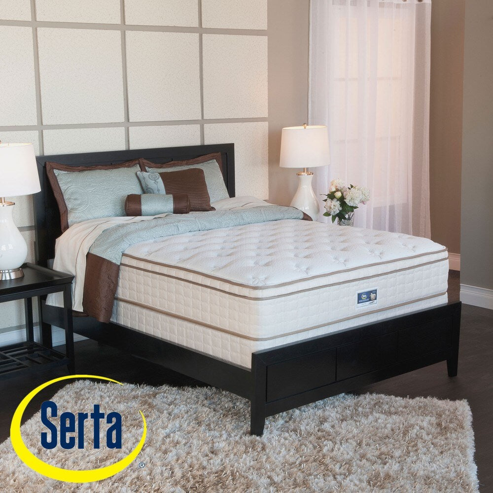 Materasso king-size Serta Bristol Way Euro-top e set di molle