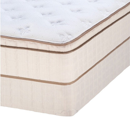 Materasso matrimoniale Serta Bristol Way Euro-top Split e set di molle a molle