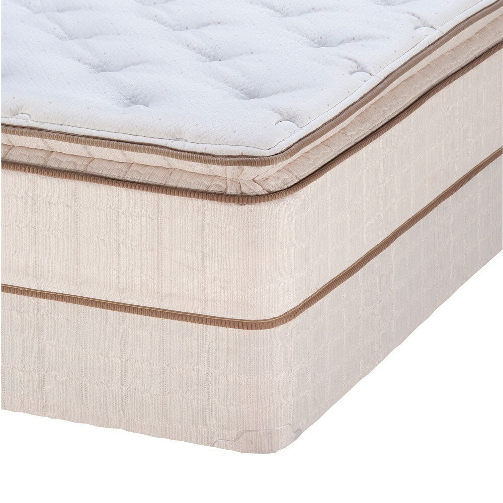 Materasso king-size con materasso pillow top Serta Bristol Way e set di molle