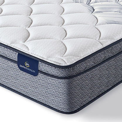 Set di materassi a molle insacchettate Serta Perfect Sleeper Elkins II Euro Top Plush da 11 pollici