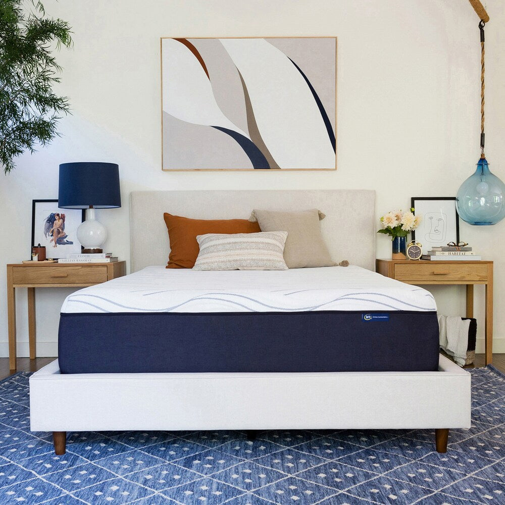 Materasso Serta Perfect Sleeper da 14 pollici in memory foam gel per letto matrimoniale XL in una scatola