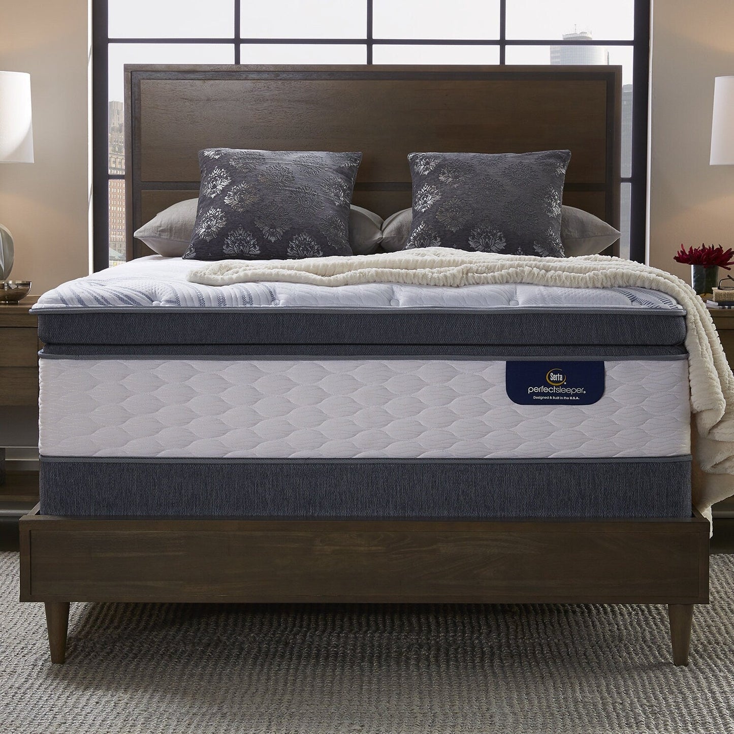 Materasso e box spring Serta Perfect Sleeper Brightmore Super Pillow Top Queen